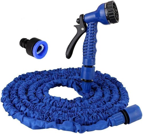 Expanding Expandable Flexible Garden Water Hose w Spray Nozzle 25, 50, 75, 100FT - Picture 9 of 10
