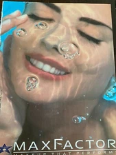 Max Factor Make Up, Cosmetics, Full Page Vintage Print Ad