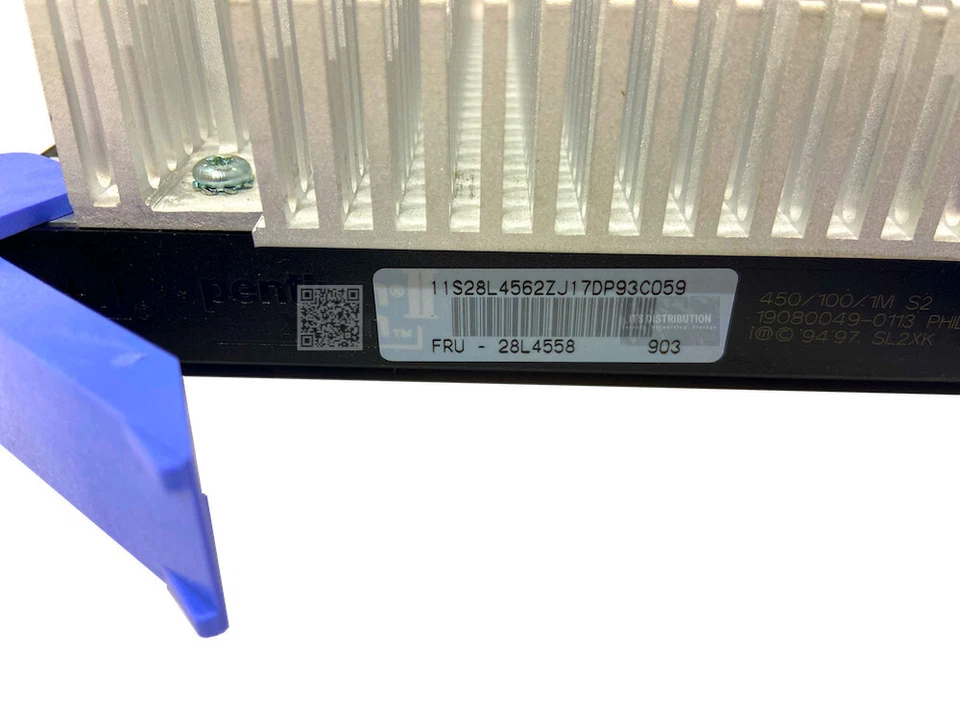 28L4558 I IBM Intel Pentium II 450/100 MHz 1MB L2 Cache Slot 2 SC330 CPU - Image 2 of 4