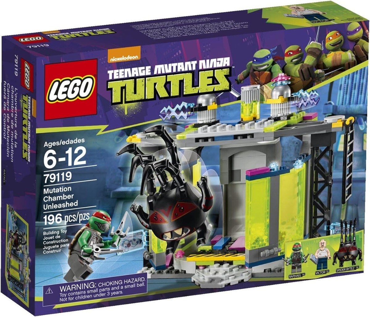 レックウザ Lego Mutation Chamber Unleashed 79119 Teenage Mutant Ninja Turtles