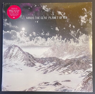 MINUS THE BEAR Planet Of Ice SEALED LTD 180g VINYL 2xLP 2014 Rare 1/1000