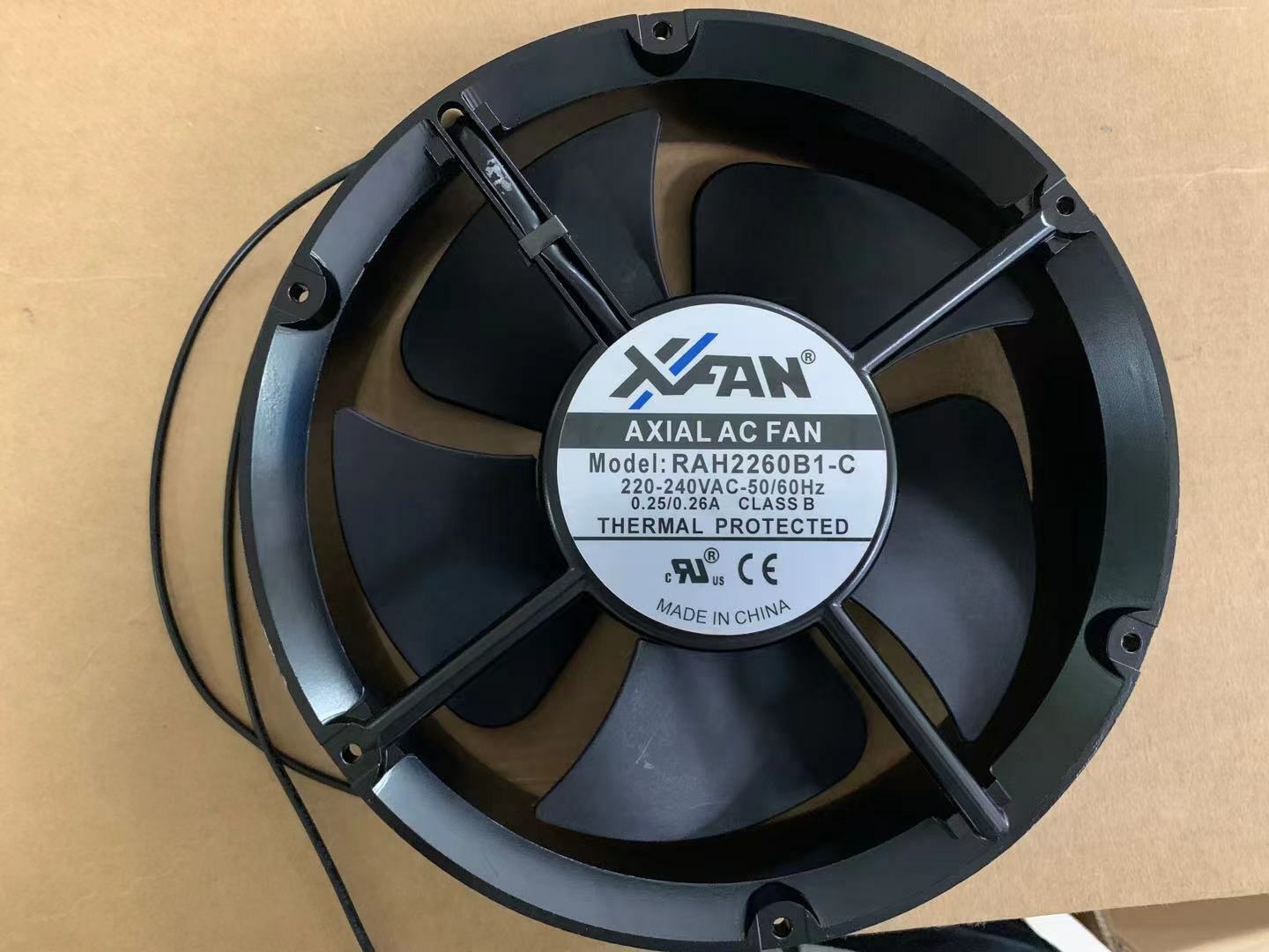 Round XFAN RAH2260B1C 220240v 0.25/0.26A high temperature cooling fan