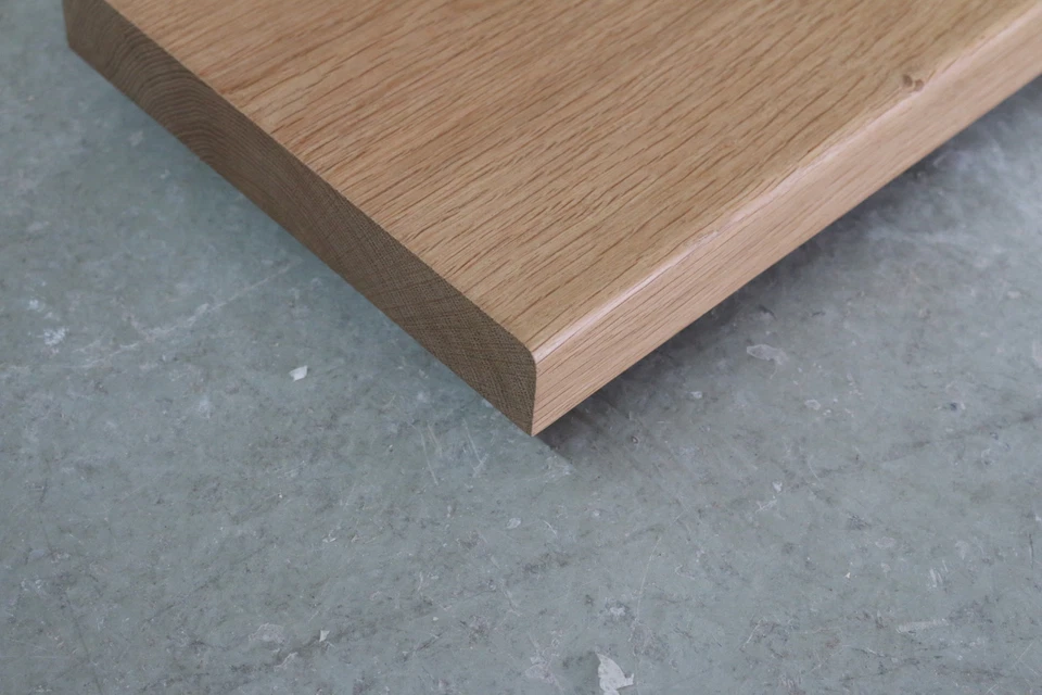 Fensterbank Eiche Lackiert Massiv Holz Fensterbrett Brett Bohle NEU für Fenster - Bild 4 von 4