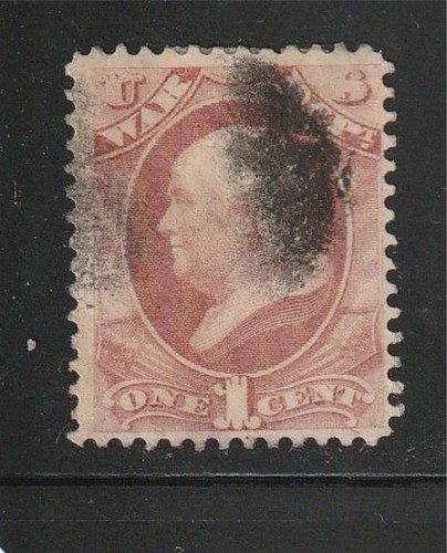 U.S. 1879 Official War Dept 1 cent Scott # O114 @ **SEE PIC**
