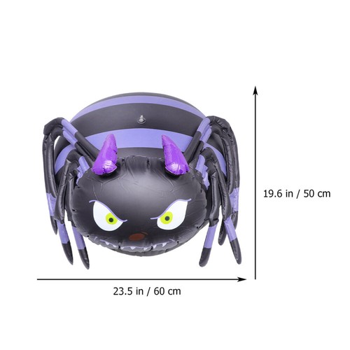 3 PCS Aufblasbare Spinne Spinnendekoration Halloween-Spinnendekorationen - 第 4/12 張圖片