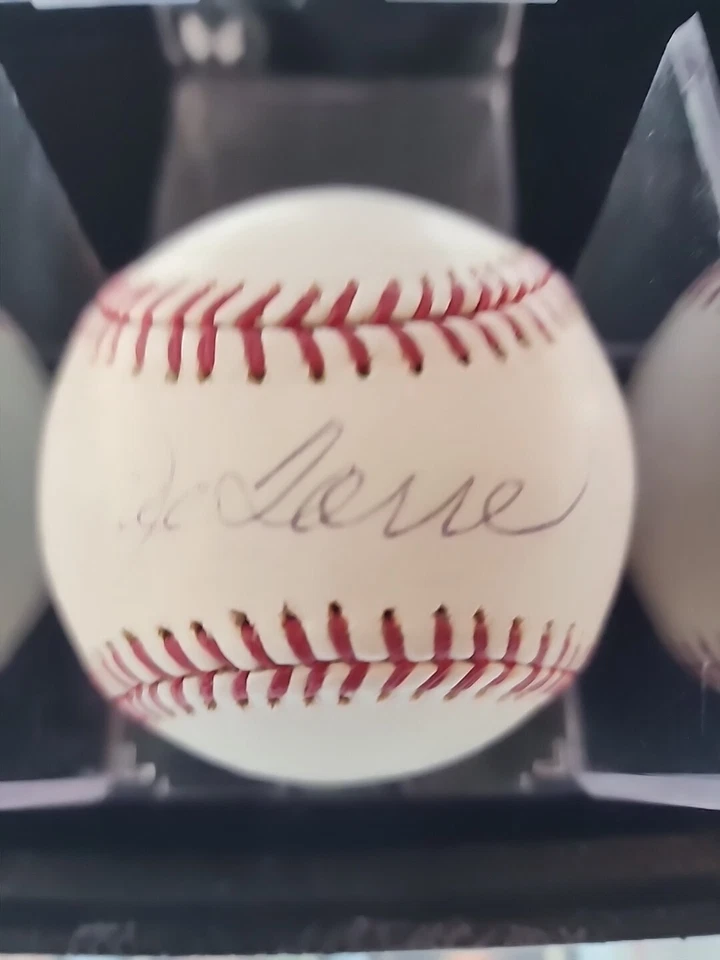 Joe Torre New York Yankees Autografiado OAL Béisbol (James Spence Certificado de Autenticidad) Foto 2 de 4