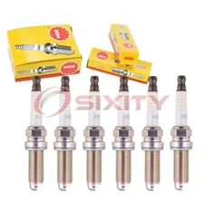 6 pc NGK 93961 LKAR7C-9 Standard Spark Plugs for Ignition Wire Secondary  zo