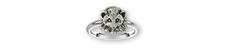 Hedgehog Jewelry Sterling Silver Handmade Hedgehog Ring HH4-R