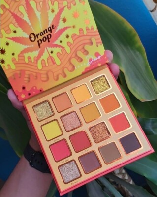 Kara Beauty Orange Pop Lidschattenpalette Brandneu mit Box und versiegelt