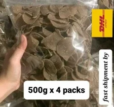500gx 4 Packs FRESH FISH CRACKERS (keropok ikan ) - FAST SHIPMENT By DHL Express