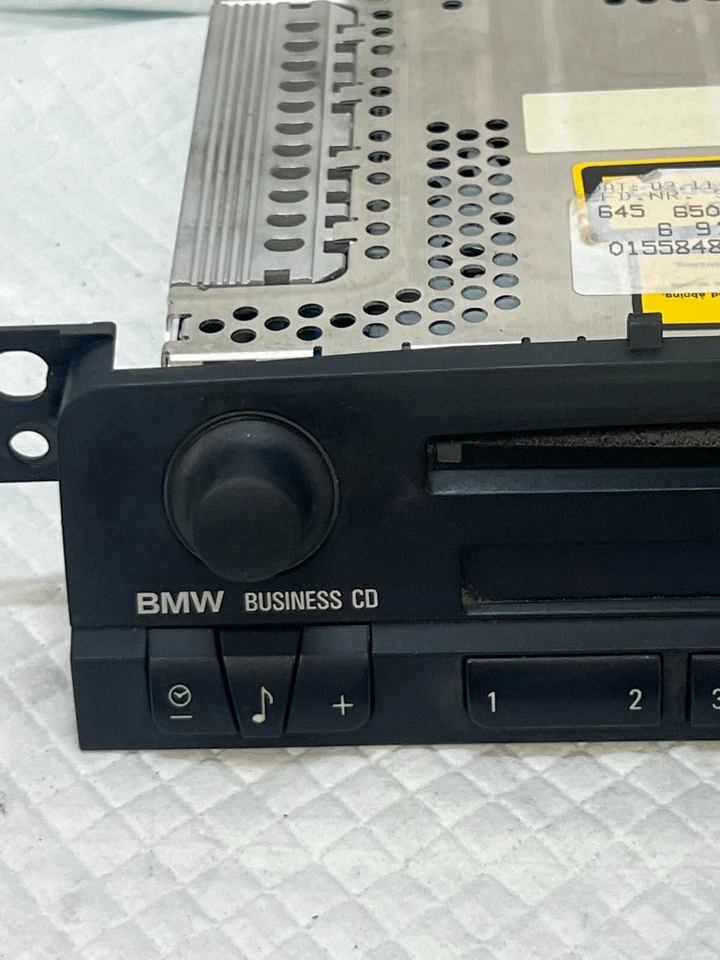 BMW 325i M3 2002 profesional empresarial CD AM FM sintonizador reproductor unidad de tablero OEM (73) Foto 3 de 4