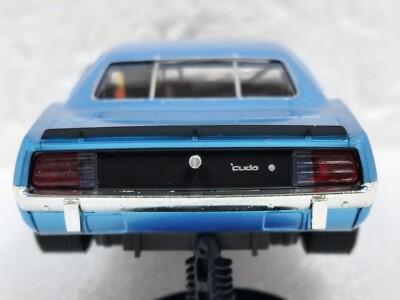 SCX U10441 Trans Am Fire Blue Metallic Cuda 1970 Ltd Ed Serial # 1