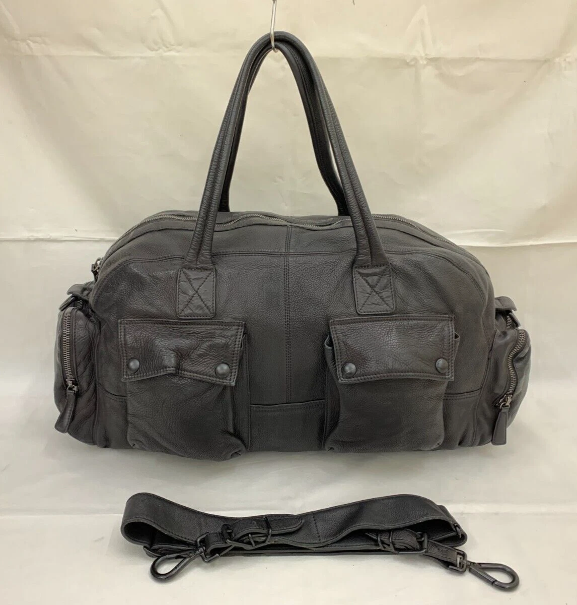 Ralph lauren cheap leather weekend bag