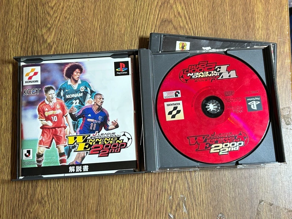 SONY PLAYSTATION  PS JAPAN WINNING ELEVEN 2000 &  2nd - Image 3 of 3