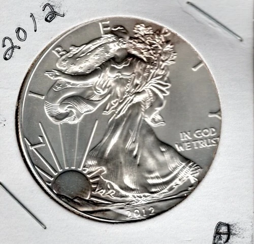 2012 American Silver Eagle 1oz Bullion Coin Brilliant and Uncirculated