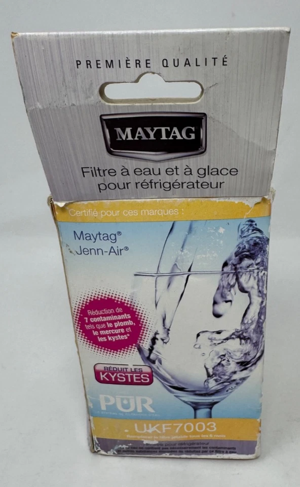 GENUINE OEM Jenn-Air Maytag UKF7003 Replacement Refrigerator Water Filter - Image 3 of 4