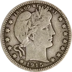 1915-D Barber Quarter