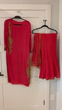 Hot Pink Sharara Indian Wedding Guest