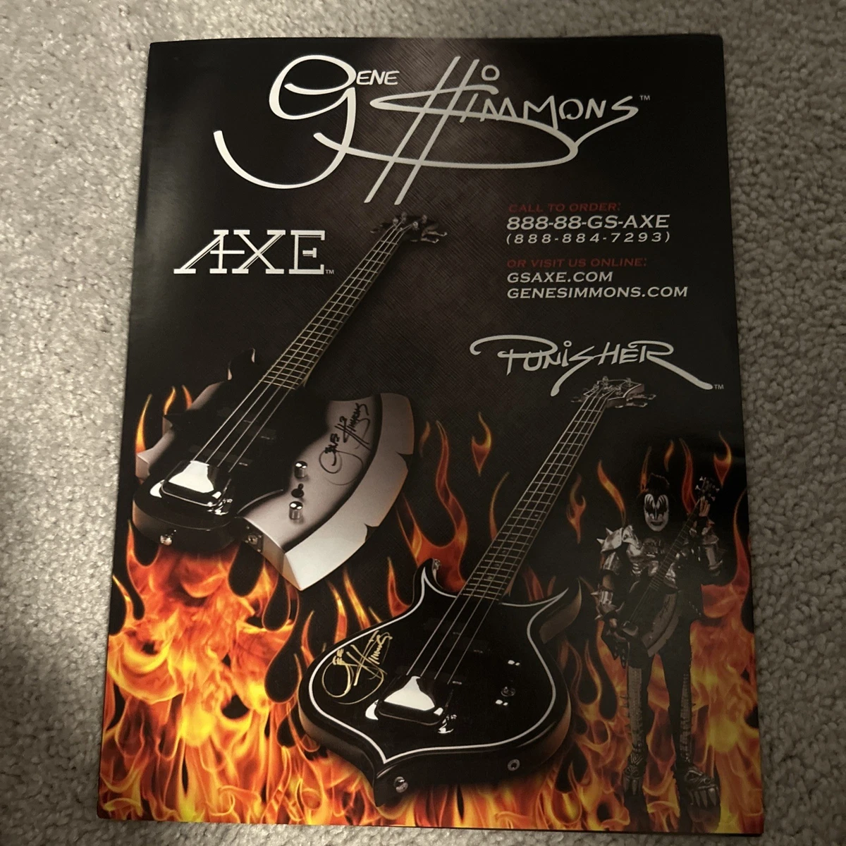 Gene Simmons Memorabilia | eBay