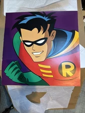 Animated Batman Series Robin Large Square 24 X 24 WB BTAS Nice Shape ￼￼