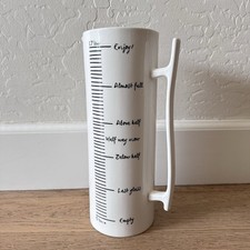 Creative Co-op Tall Measuring Pitcher 1.7 Lit...