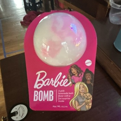 Barbie Da Bomb Bath Bomb Pink Lemonade Scent Surprise Ball 6.5 oz Unisex