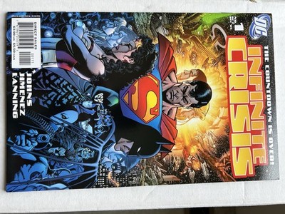 Infinite Crisis #1 2 3 4 5 6 7 Complete Set 2005 All Perez Covers Blue Beetle
