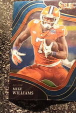 Panini Select 2022 Mike Williams Clemson Tigers Field Level #187 NCAA Football
