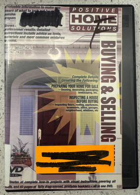 Positive Home Solutions DVD Lot Woodworking I & II, Buying & Selling Home DIY