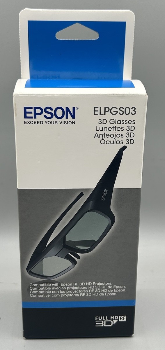 Epson ELPGS03 Active 3D Glasses for sale online | eBay
