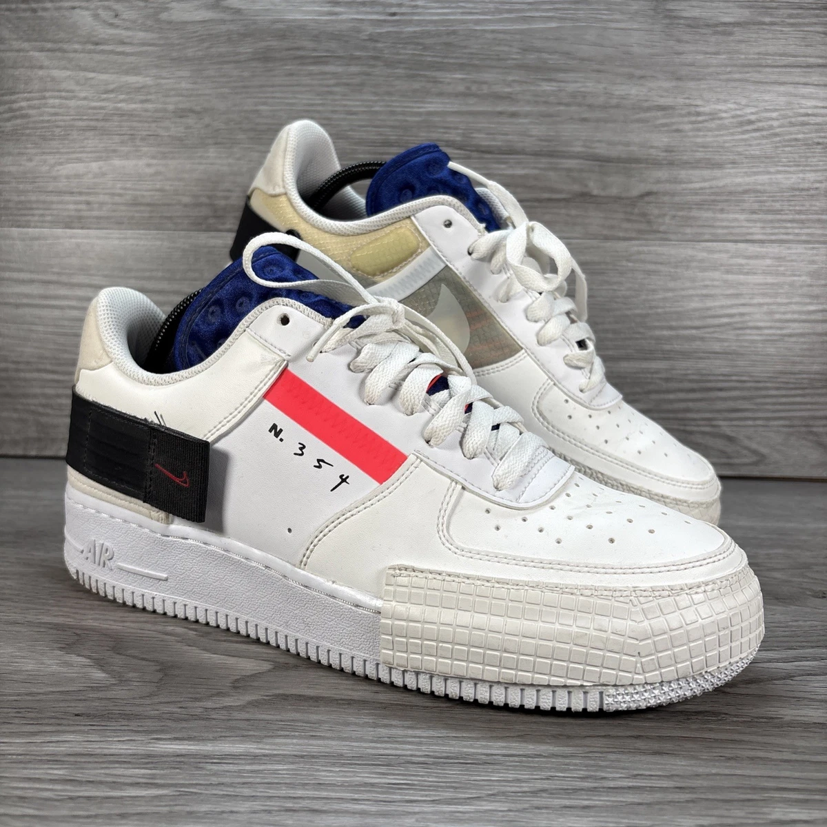 Nike Air Force 1 Drop Type Low Summit White | eBay