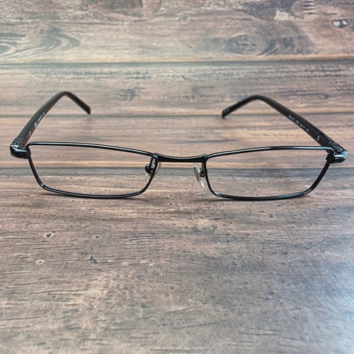 Ray-Ban RB 6103 2509 Black Metal Rectangular Eyeglasses Frames 49-17-140