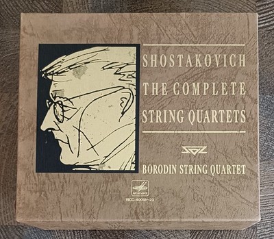 Rare Early Japan/Melodiya-Victor/6CDs Shostakovich The Complete String Quartets