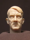 V-25 GERMAN SOLDIER WWII RESIN UNPAINTED HEAD SCULPT. Action figures 1/6 scale