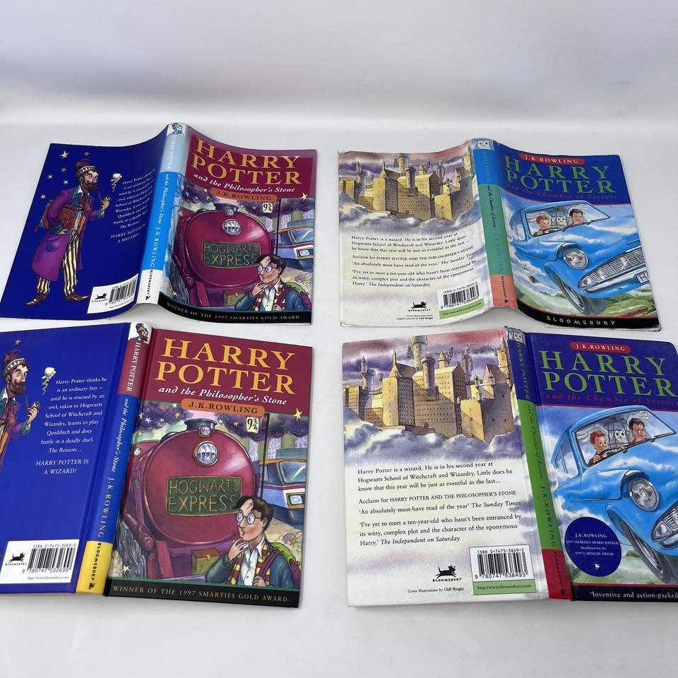 Harry Potter Book Set Hardback Books Bloomsbury First Edition J.K