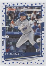 2020 Donruss Nickname Variation Independence Day Pete Alonso (Polar Bear) 0y59