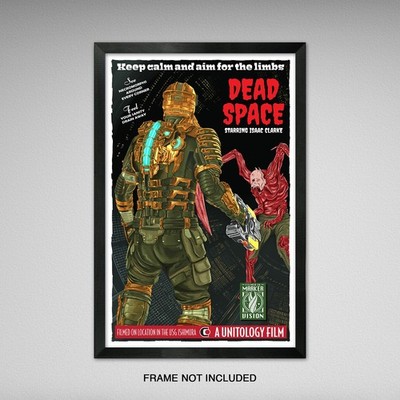 Dead Space - Vintage B Movie Style Print - 11x17 inches