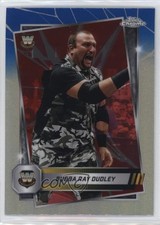 2025 Topps Chrome WWE Red & Blue Refractor Bubba Ray Dudley #9 19c6