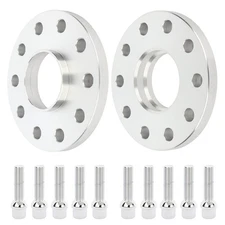  2Pcs 15mm Thick 5x130mm Wheel spacers 5 Lug with 14x1.5 Studs