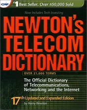 Newtons Telecom Dictionary: T - VERY GOOD