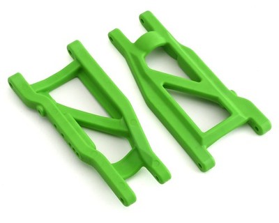 Traxxas TRA3655G *D* SUSPENSION ARMS GREEN FNT/RE LEFT RI
