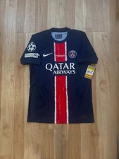 24/25 Nike Paris Saint-Germain #14 D. Doué Authentic Home Jersey FN8774-411 (S)