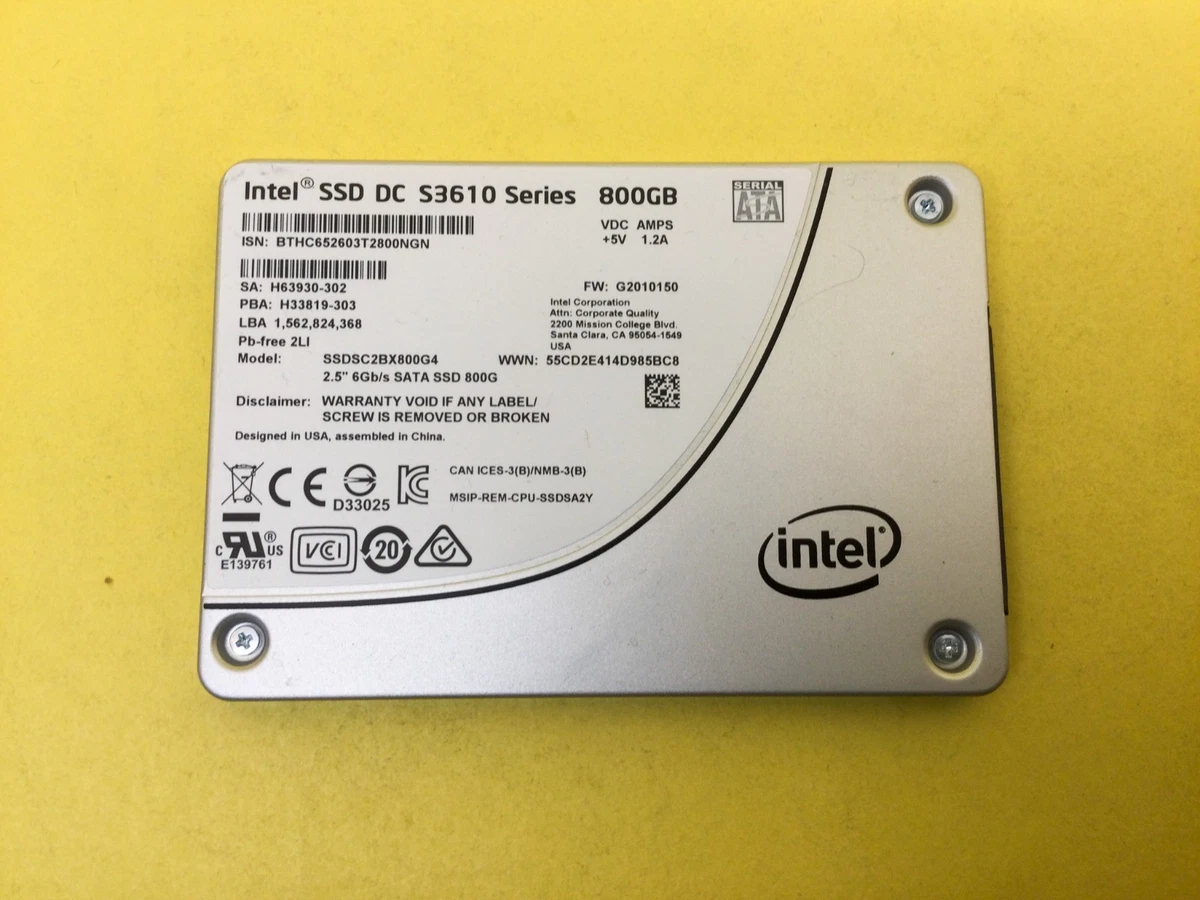 Intel Solid State Drives GB 800 for sale | eBay