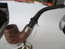 Maro Well Genuine Briar Bent Billiard Tobacco Pipe Classic Italy - FREE SHIP!