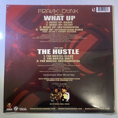 Frank-N-Dank – What Up The Hustle 2006 Original 12
