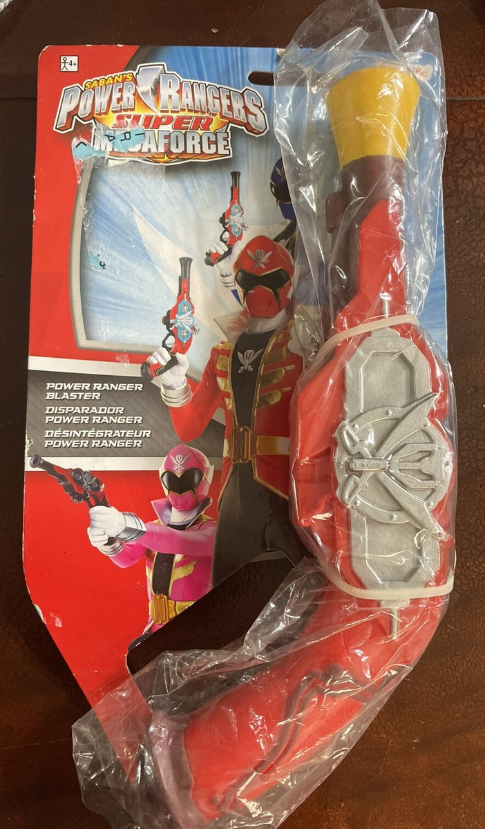 Super Megaforce Power Rangers Ranger Child Costume Toy Blaster
