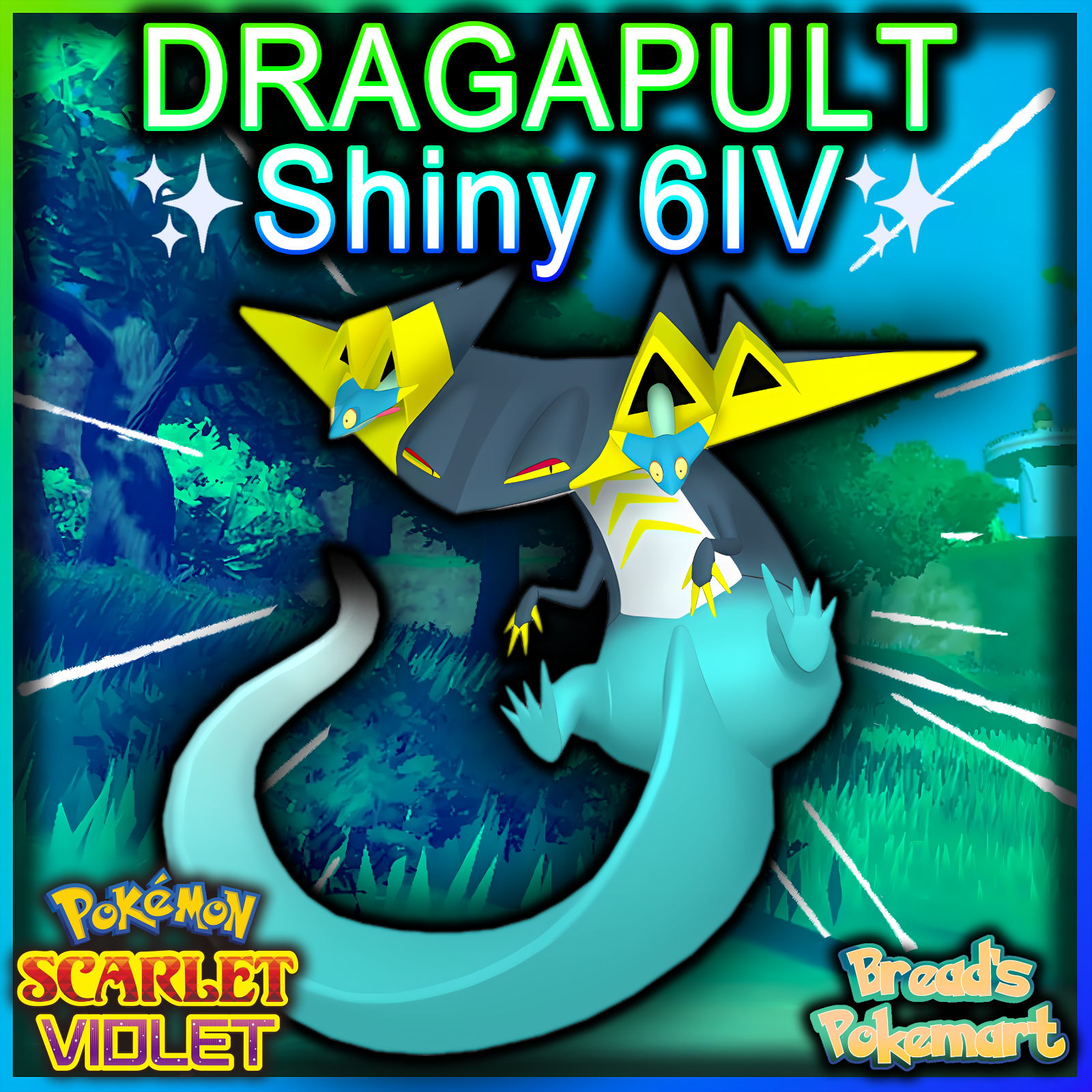 Shiny/non-shiny Dreepy/dragapult 6IV Pokémon Scarlet/violet -  Sweden