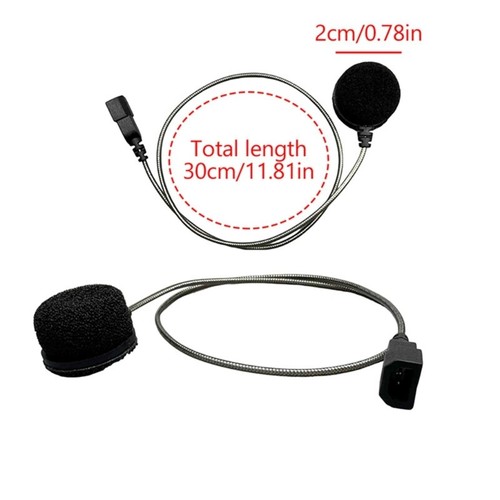 Enhanced Clear Helmets Microphone for CARDO Asmax Reso Wireless Intercom Systems - Zdjęcie 8 z 10