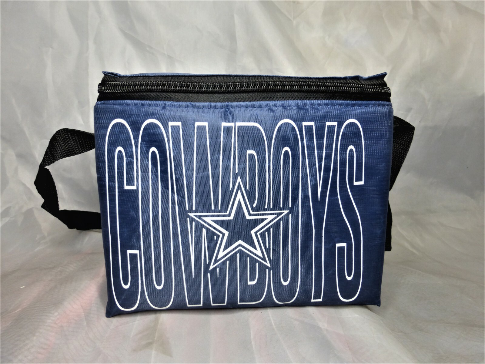 Dallas Cowboys Big Logo Stripe 6 Pack Cooler