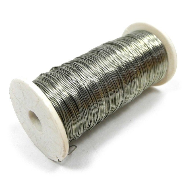 Soft Iron Binding Wire for Soldering 0.45mm 220g (1/2lb) Reel Jewellers